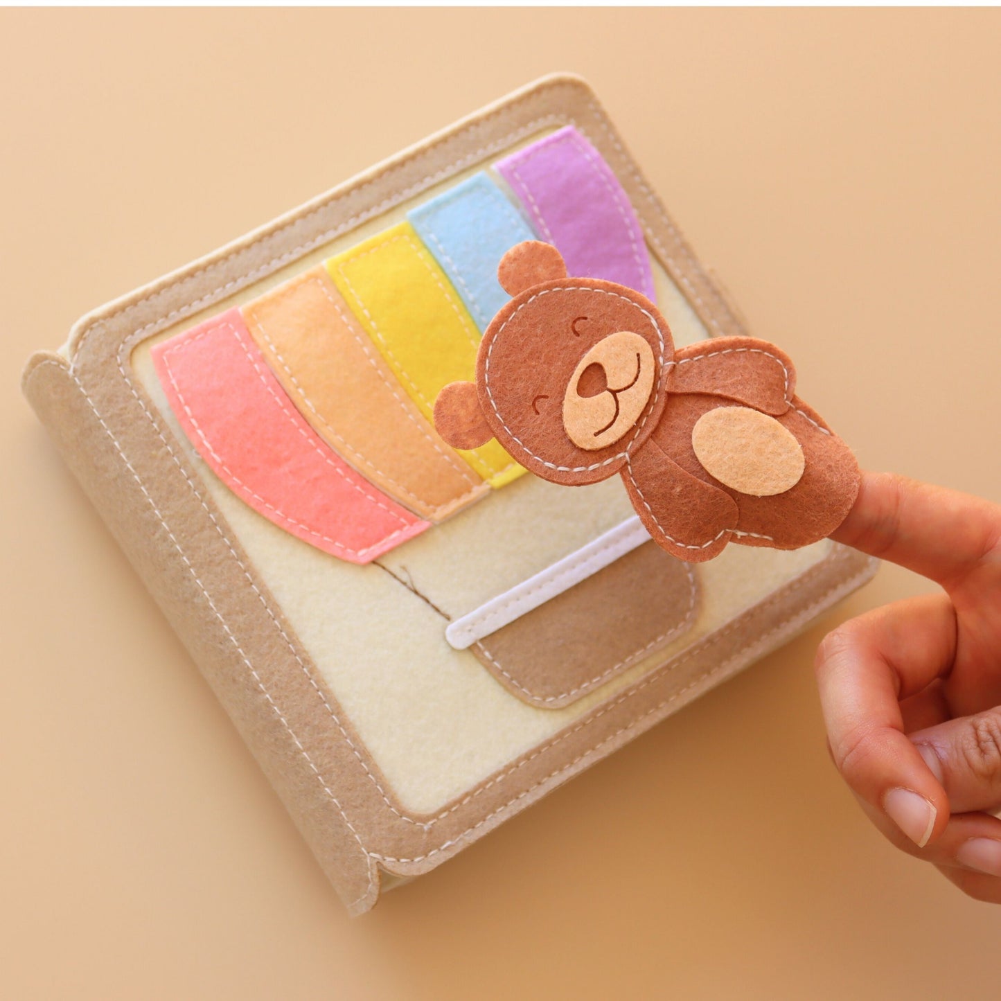 Mini Quiet Book Bärchen