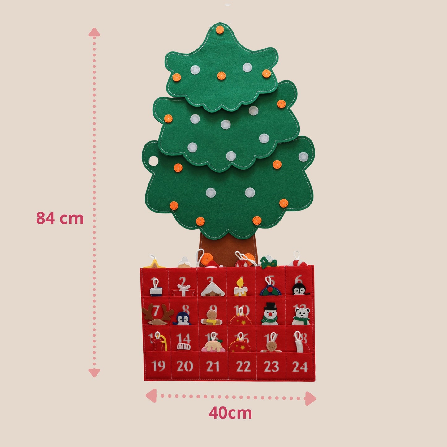 Christmas Tree With Advent Calendar