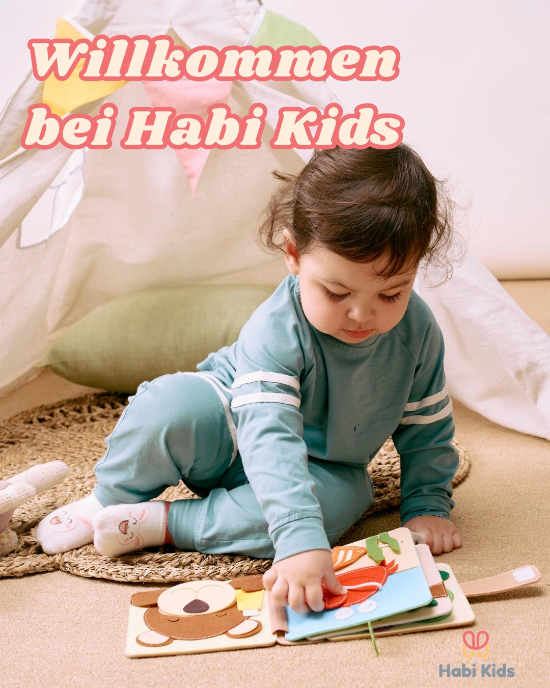 Habi Kids: Handgemachte Quiet Books für Babys und Kleinkinder