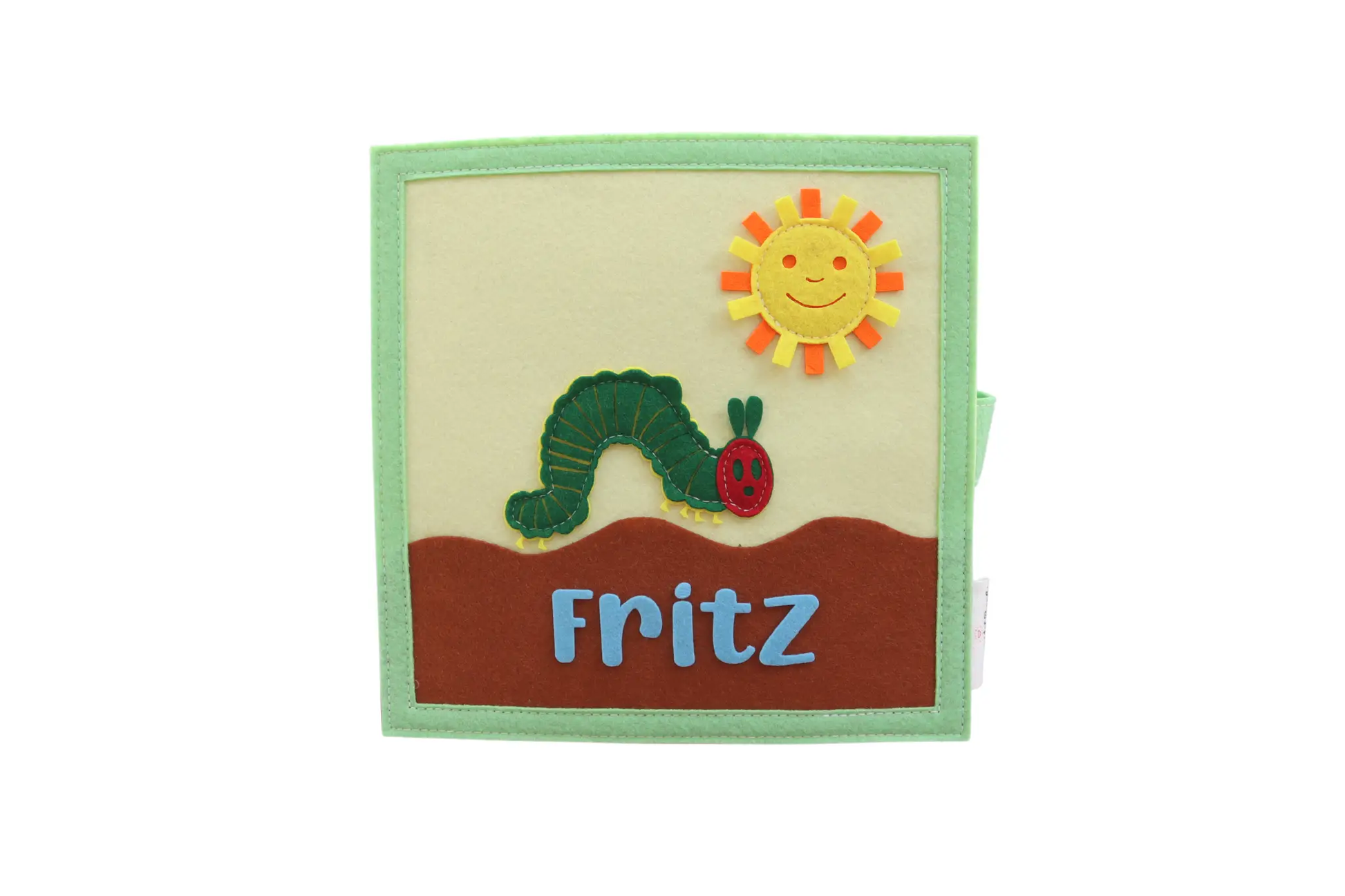 Quiet Book Die kleine Raupe Nimmersatt, personalized