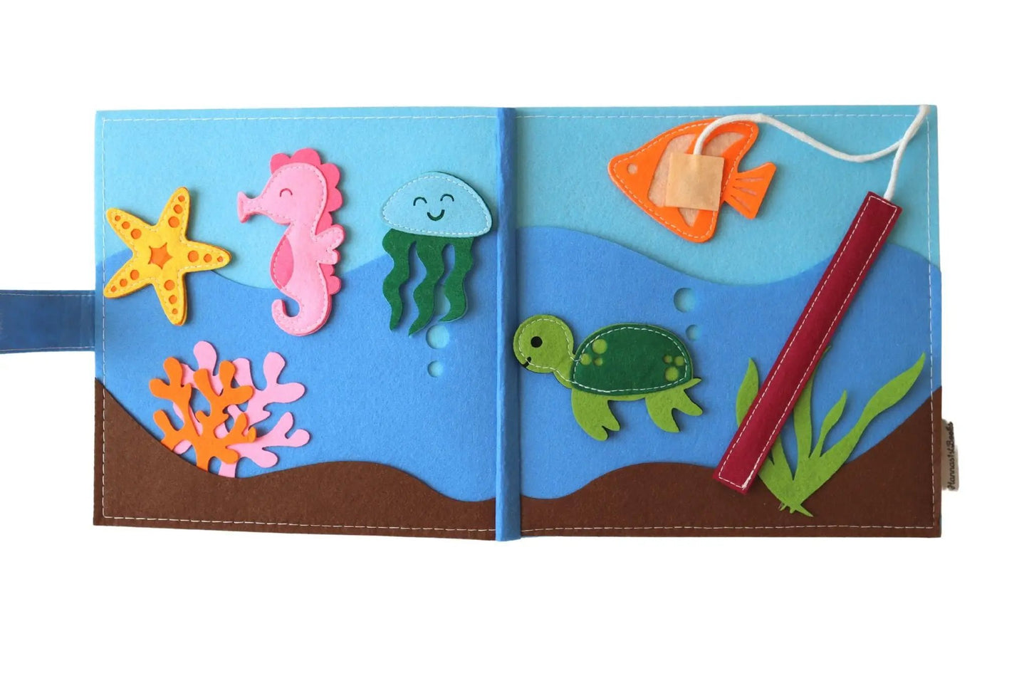 Quiet Book Meerestiere, sea animals